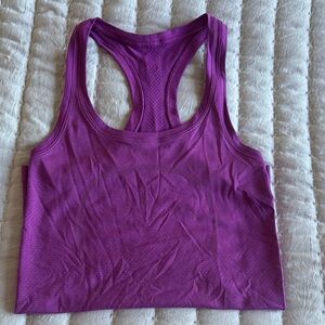 Lululemon Swiftly Purple Racerback Tank Top